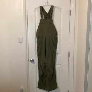Patagonia green work wear overalls